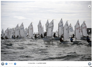 1ère expérience internationale à Palamos - Opti Ligue