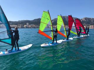 3 podiums pour les Miniwishs à Martigues - Planche à voile