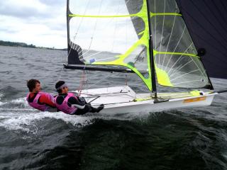 49er : première Medal Race en World cup pour l'équipage Ribeaud/Scotto Di Fasano