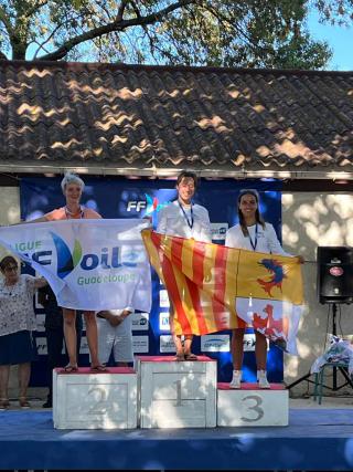 Alerte médaille ! Championnat de France Espoirs - Windfoil, ILCA6/7, 420