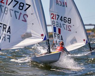 Alerte médaille ! Championnat de France Espoirs - Windfoil, ILCA6/7, 420