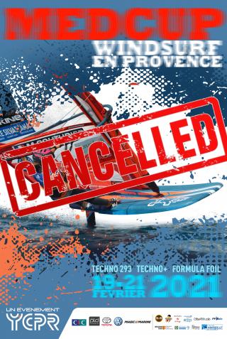 Pas de Med Cup Windsurf en Provence en février 2021