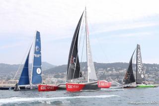 Arthur et Côme de la Team Opti en stage aux côtés des géants des mers