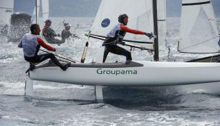 Bilan du championnat d'Europe de Nacra 17 pour Franck et Sophie