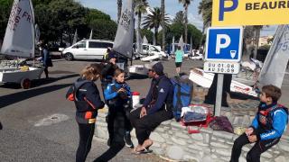 Bon bilan pour la régate de Saint-Raphael - Optimist