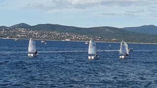 Bon bilan pour la régate de Saint-Raphael - Optimist