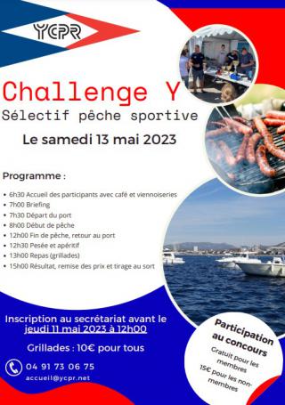 Challenge Y - Pêche sportive