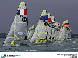 Championnat du Monde de 49er en Australie