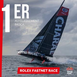 Christopher Pratt vainqueur de la Rolex Fastnet !