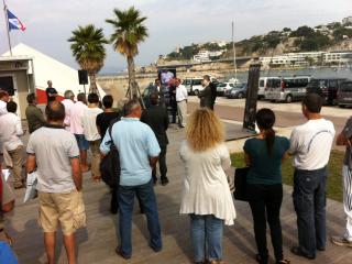 Conférence de presse "Marseille, Capitale de la voile"