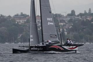 Coraline et l'équipe Alinghi : 1ers à l'ultime Grand Prix de la saison 2016 et 2èmes du classement général annuel