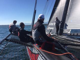 Coraline et l'équipe Alinghi : 1ers à l'ultime Grand Prix de la saison 2016 et 2èmes du classement général annuel