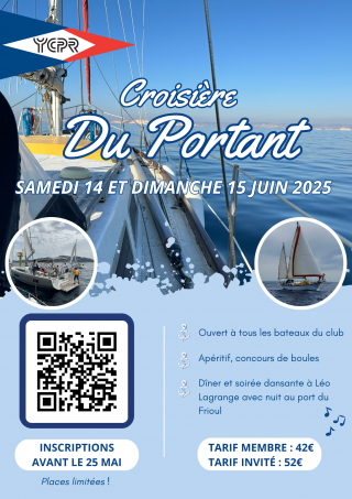 Croisière du portant - 14 et 15 juin
