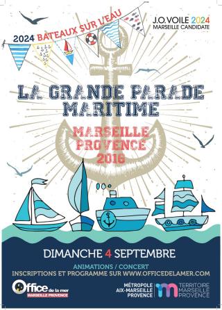 Dimanche 4 septembre : Grande parade maritime Marseille Provence