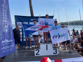 Podium lors des Championnats de France - Bic293 / WindFoil