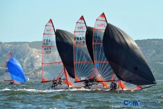 Emile Raison et Lucas Tissot Vice-Champions de France Espoirs 29er 