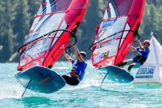 Été chargé pour Martin et Marion - IQ Foil jeunes