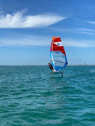 Été chargé pour Martin et Marion - IQ Foil jeunes