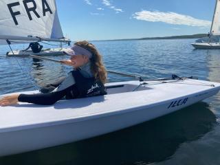 Eva Lepièce intègre le Pole France de La Rochelle - Laser Radial F