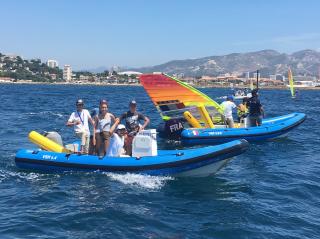 Finale de la coupe du monde de voile à Marseille ; nos jeunes au premier rang