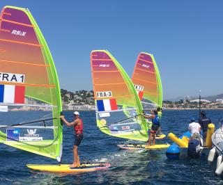 Finale de la coupe du monde de voile à Marseille ; nos jeunes au premier rang