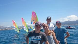 Finale de la coupe du monde de voile à Marseille ; nos jeunes au premier rang