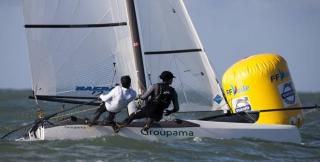 Franck Cammas, vainqueur de la SOF en Nacra 17 !