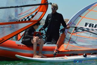 Hold-up du YCPR en Minimes à l'interligue Windsurf glisse ! Et résultats de l'interligue d'Optimist