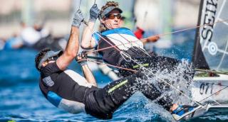 JUNO, 7ème du Championnat d'Europe 49ER !