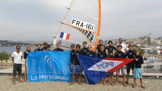La Méridionale accompagne l'équipe compétition du YCPR sur le championnat d'Europe jeunes de planche à voile