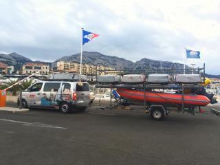 La Team Opti en Coach Regatta à Monaco