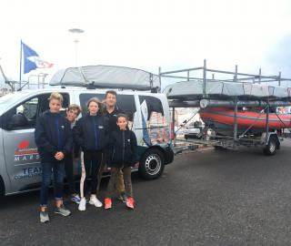 La Team Opti en Coach Regatta à Monaco