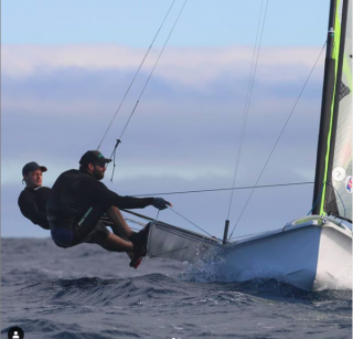 Lanzarote Winter Series pour Noé et Kevin - 49er