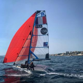 Léa et Mathilde n'ont pas chômé cet été - 49erFX