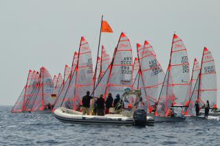 L'équipe de skiff en Europacup