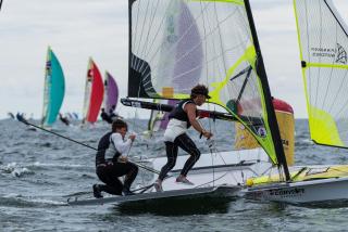 Les 49er au championnat d'Europe à Gdynia