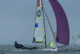 Les 49er au championnat d'Europe à Gdynia