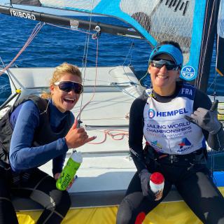 Les champions YCPR s'entrainent au soleil - 49er, 49erFX et IQ Foil