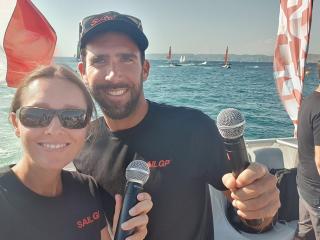 Les coureurs du YCPR au sein de Sail GP !