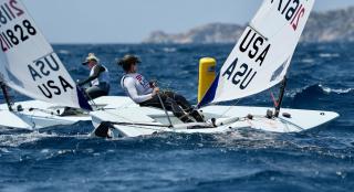 Les espoirs de la voile olympique en entrainement à l'YCPR - CPO