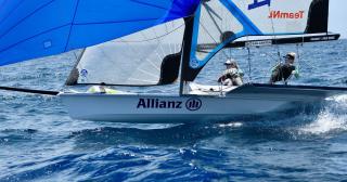 Les espoirs de la voile olympique en entrainement à l'YCPR - CPO