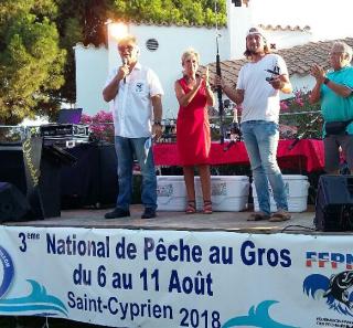 Les pêcheurs de l'YCPR brillent au 3e national de pêche au gros