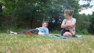 Lili et Violette au championnat du monde jeunes à Aarhus