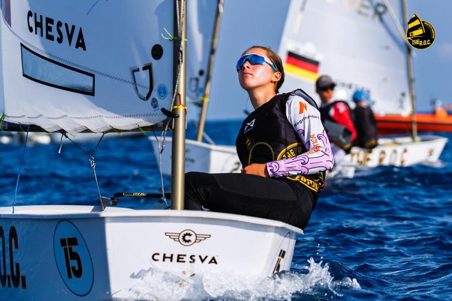 Lilou BACKES a participé à la R.O.C (Regatta of Champions) de Chypre ! 