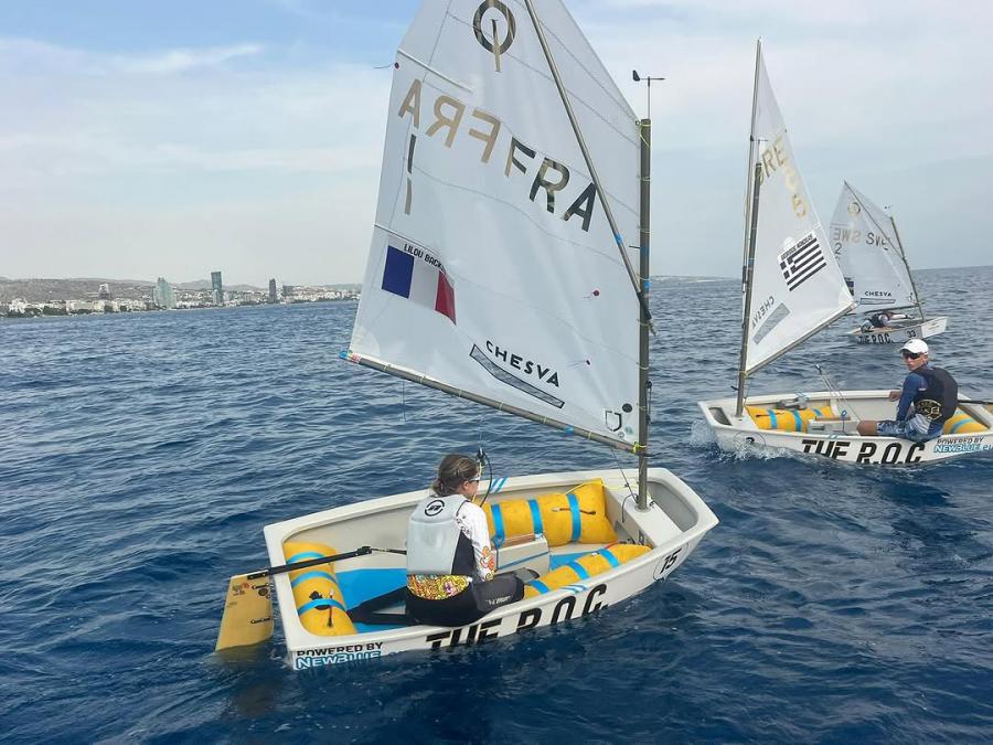 Lilou BACKES a participé à la R.O.C (Regatta of Champions) de Chypre ! 