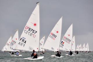 Louis Loschetter 7ème  au France Laser 4.7