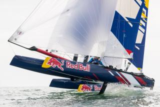 Lucas Beckers participe à la RedBull Foiling Generation