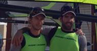 Julien d'Ortoli et Noé Delpech, 3èmes de la SOF en 49er
