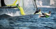 Le doublé pour Julien et Noé en 49er à Palamos