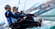 L'équipe de 49er au Championnat Océanique